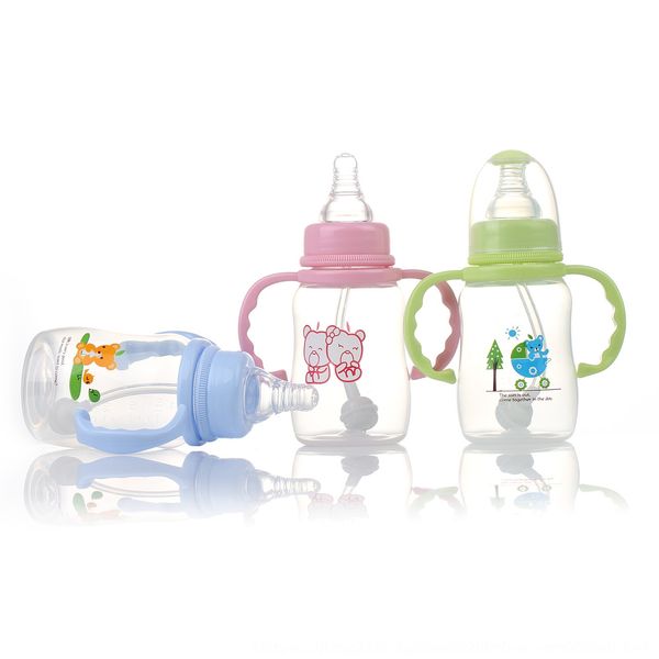 

o3qjn xiaoximi maternal and infant products newborn standard mouth weaning artifact storage milk bottle with handle automatic pp milk bottle
