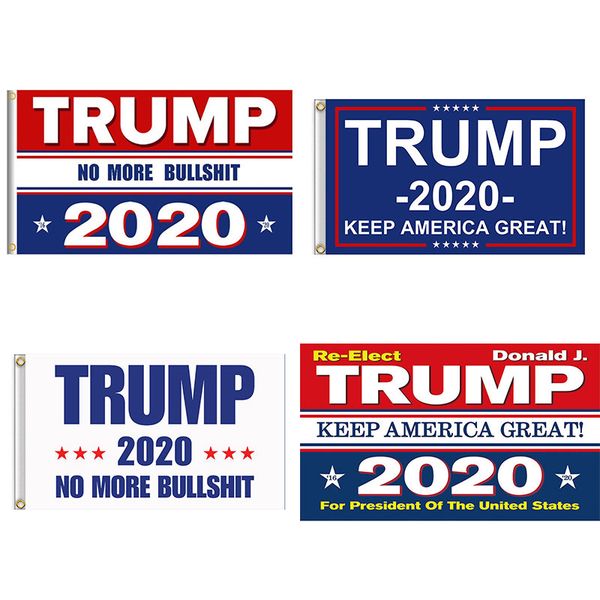 

dhl 90*150cm trump 2020 election flags keep america great flag double side printed decor banner for president usa c0903