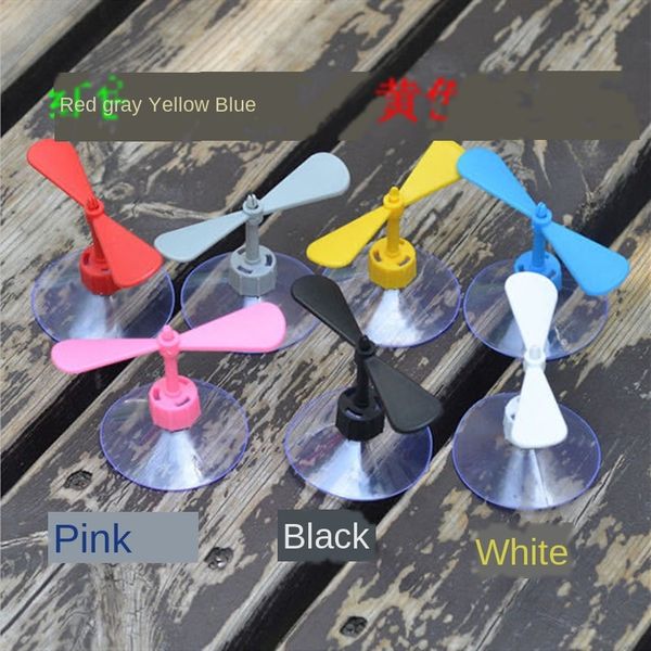 

z856k bamboo dragonfly personalized electric vehicle sucker spinning windmill electric vehicle helmet propeller helmet propeller decoration, Silver