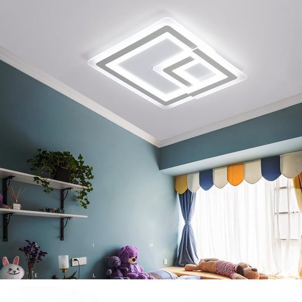 

modern high brightness square led ceiling lights for living dining room bed room with remote ceiling lamp fixture bedroom light