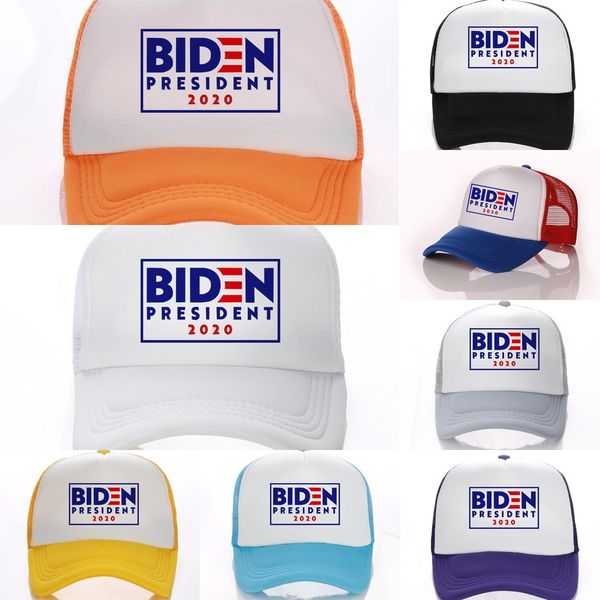 

d9buz fashion joe american baseball hat election biden adjustable net baseball hats outdoor letter printed president 2020, Blue;gray