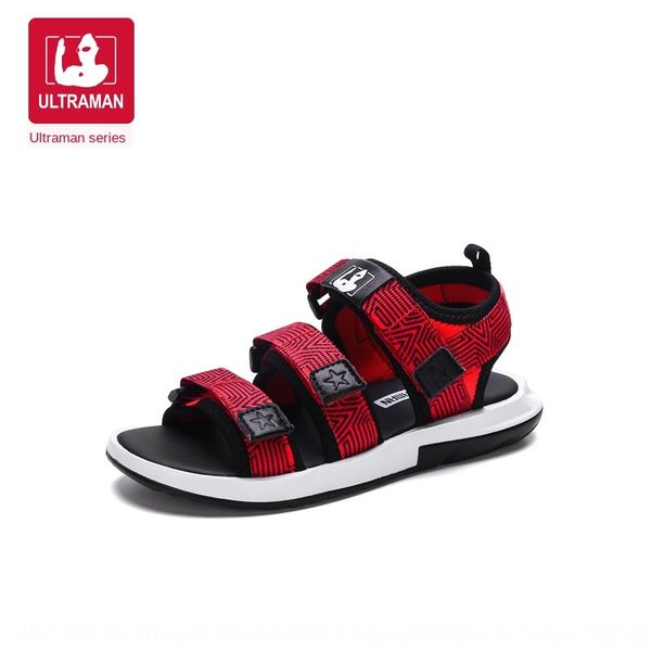 

altman children shoes new korean children's shoes soft sole anti-skid baotou sandals children's sandals, Black;red