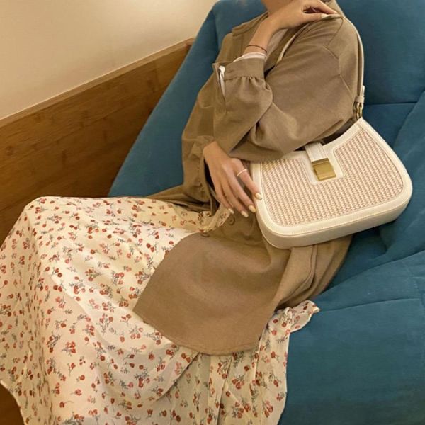 

bags for women 2020 new retro women shoulder bags casual black yellow large and small sizes beige diagonal crossbody