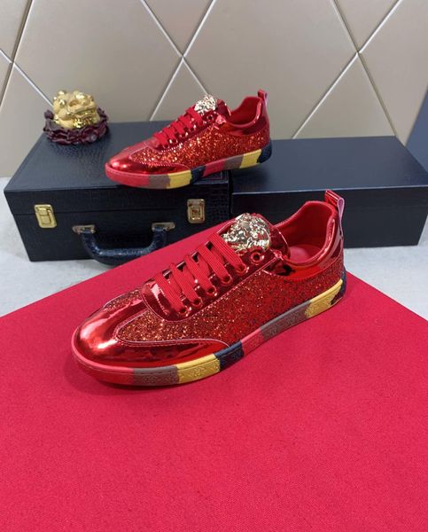 

2020-2019b designer luxury men's casual shoes, trend outdoor fashion wild men's sports shoes, yards: 38-45