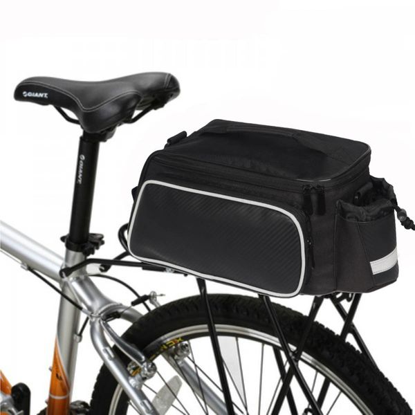 

multi-functional mountain bike accessories portable storage storage bicycle large capacity bicycle bag rear shelf rear seat bag
