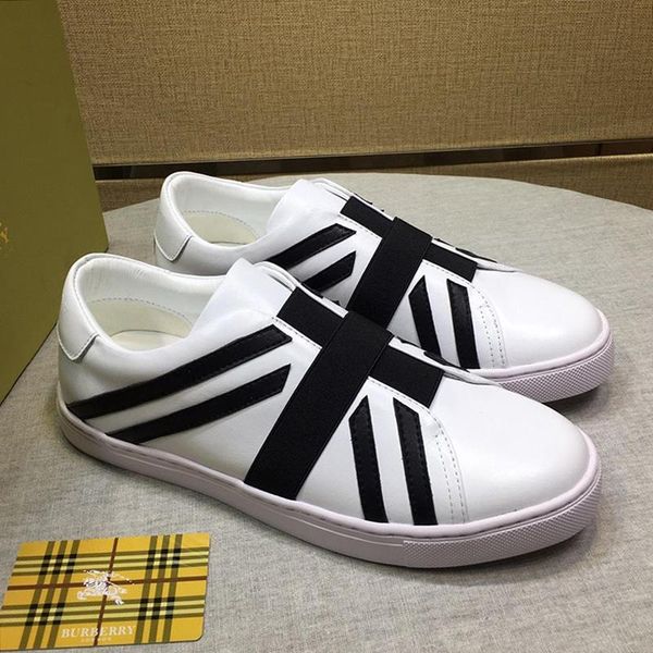 

мужская спортивная обувь повседневная кожа кроссовки платформа chaussures de sport pour hommes union jack motif слип -на тапки роскошные муж