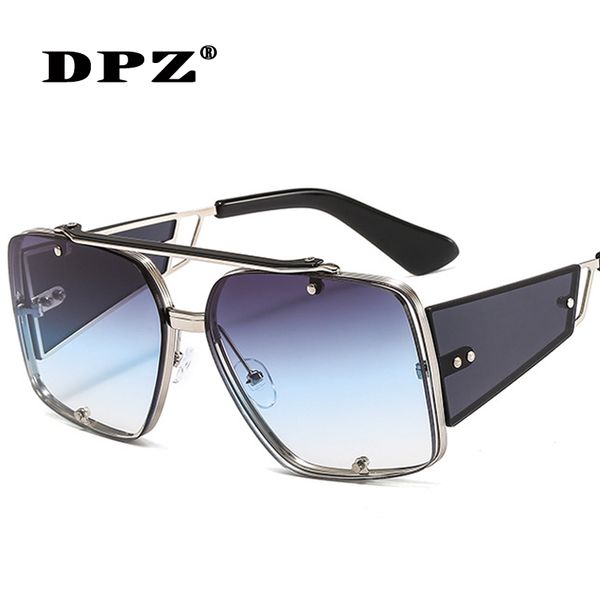 

2020 new fashion mach six style sunglass brand design gradient sunglasses men women vintage uv400 sun glasses, White;black