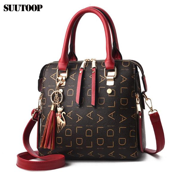 

2020 luxury designer female new leather handbag fashion women bag tussel crossbody bags over shoulder sac a main handbags