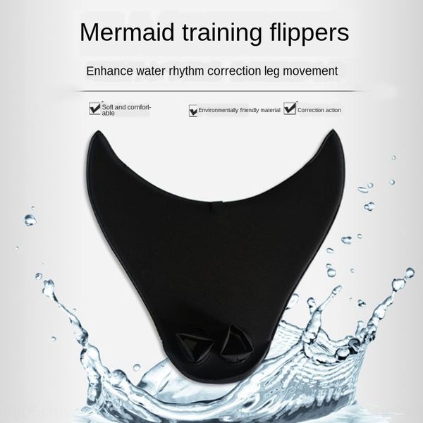 

new mermaid one-piece waterproof single-piece flippers children's double-foot new mermaid equipment flippers diving equipment