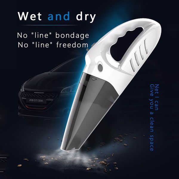 

portable car vacuum cleaner wireless car dry and wet two-use 3.7v vacuum cleaner powerful effect home four-in-one