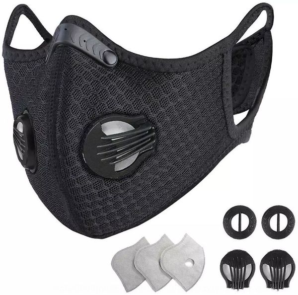 

cycling masks outdoor bicycle sports anti-dust fog haze punched sheet cloth breathing valve pm2.5 filter disc outdoor sports mask