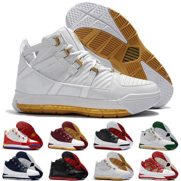 

2020 new svsm 3 iii og navy home superman christ the king men s basketball shoes basketball sport sneaker, Black