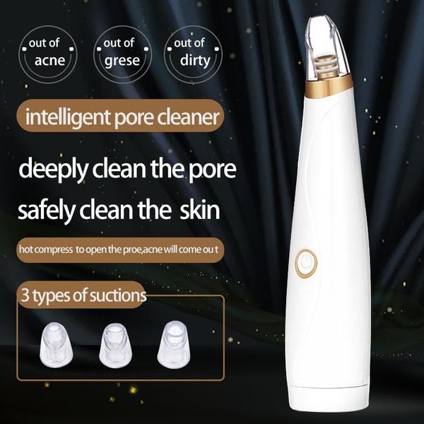 

pore acne vacuum suction blackhead remover black dot pimple remover tool face cleanser skin care microdermabrasion comedon