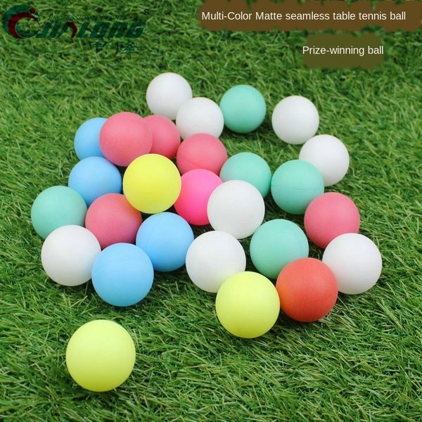 

standard 40mmpp table tennis colored color color plastic table tennis frosted seamless ppq solid colorball game ball