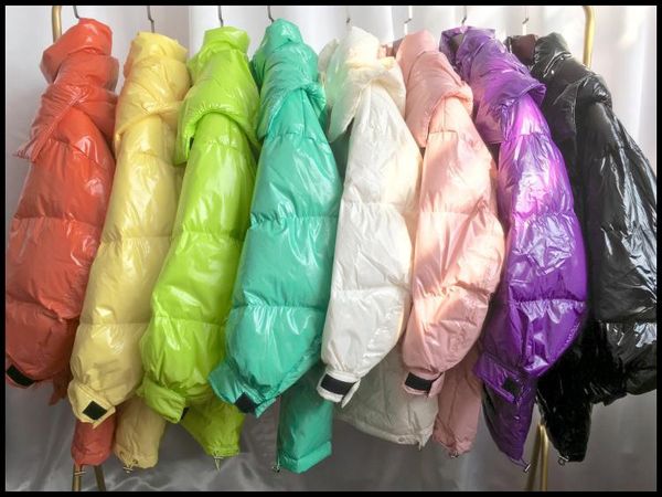 

d3l2d off-season bright mid-length women's 2019 winter new waist down jacketbread down jacket hooded korean style loose candy color bre, Black