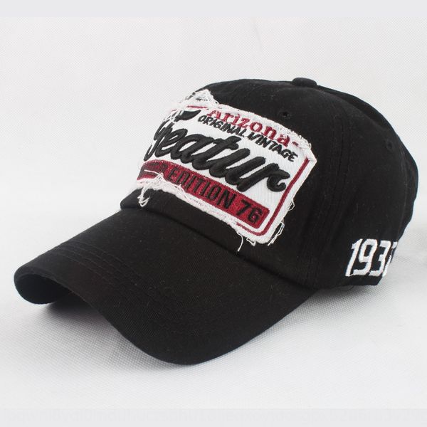 

washed old men's and women's style featur letter embroidered outdoor baseball cap baseball cap leisure hat, Blue;gray