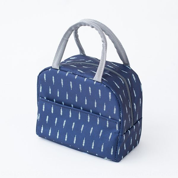 

canvas aluminum foil thickened hand lunch bag lunch box box canvas insulation handbag with rice