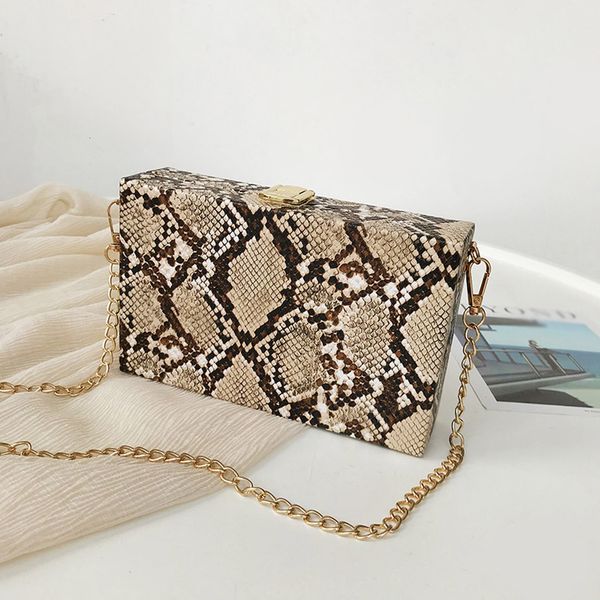 

марка snake женщины сумка малый crossbody сумка для женщин мода pu кожа серпантин классический wild box messenger плеча мешок