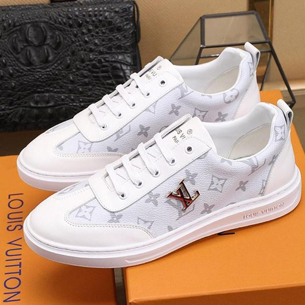 

vintage low men 's shoes comfortable luxury style sports casual footwears lightweight lace -up breathable shoes herren luxus marke