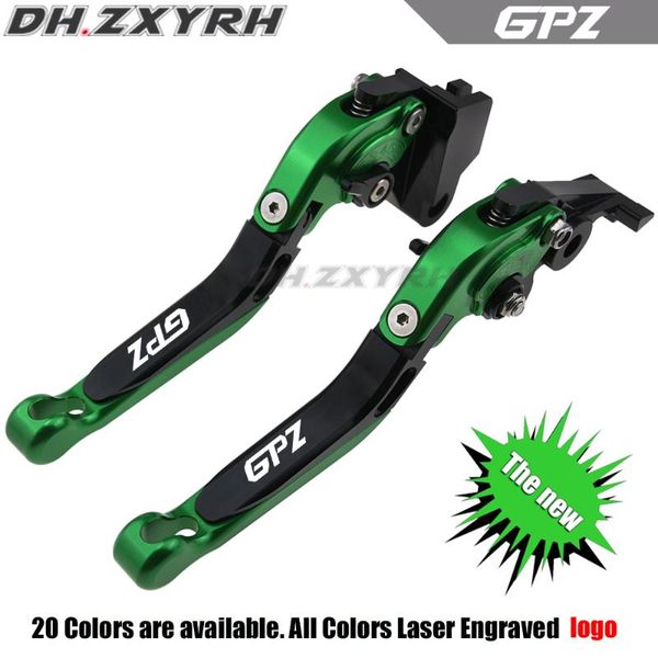 

for ninja ex500r/gpz500s 1990-2009 ex gpz 500 s r cnc motorcycle brake clutch levers adjustable folding fold extendable