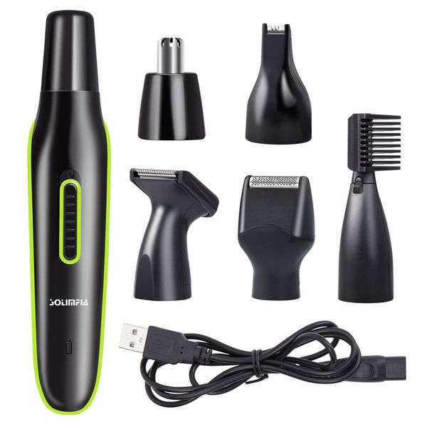 

5 in1 electric hair trimmer beard trimer face eyebrow stubble hair removal machine recortadores haircut mustache grooming set