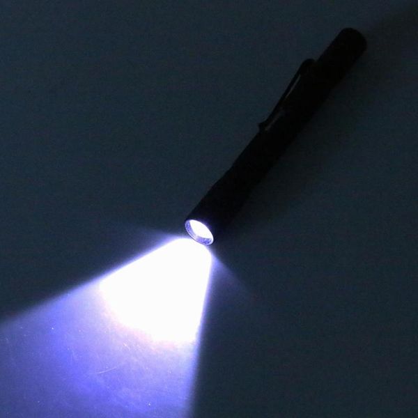 

flashlights torches skywolfeye small bright night work light torch lamp handheld pen strobe focusable