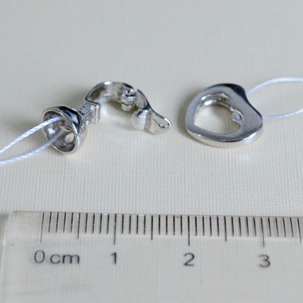 

925 bracelet buckled xin xing wan kou kou joint metal button silver necklace silver button necklace lock accessories