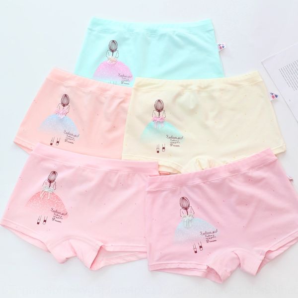 

vt3gq love funny pure cotton children's underwear underwear and shorts women's four-corner boxer shorts girls breathable medium an, Camo