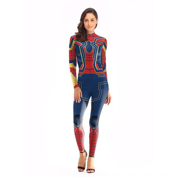 

fu lian 4 clothing body pants jumpsuit pants cospiay surprise captain tight jumpsuit b108-006, Black;red