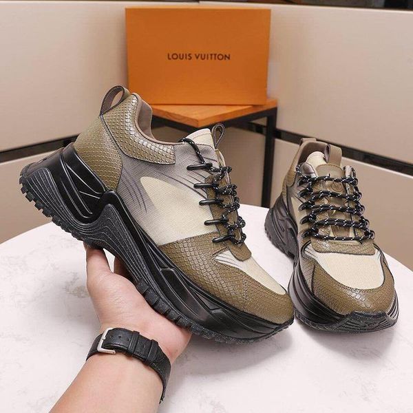 

men shoes run away pulse sneaker chaussures pour hommes vintage luxury design leather big size zapatos de hombre men shoes fahion type