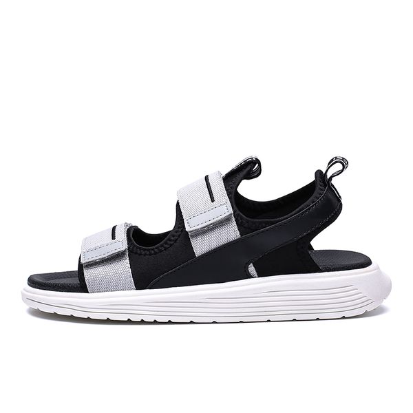 

slide vietnam sandals-men sandali heren sandalle shoes playa beach sandel casa sandal masculino para sandals for 2020 sandalet, Black