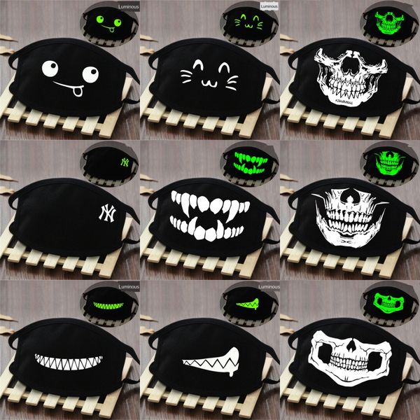 

tnbu7 windproof mask skull scarf sports magic bandana skull scarf neck warmers 3d printing outdoor reusable face mouth mask women washabl#75, Black