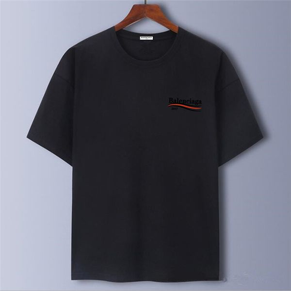 

2020 new french brand designer sports men's t-shirt and women's sports shirt cotton plus size fashion casual sports shirt t-shirt, White;black