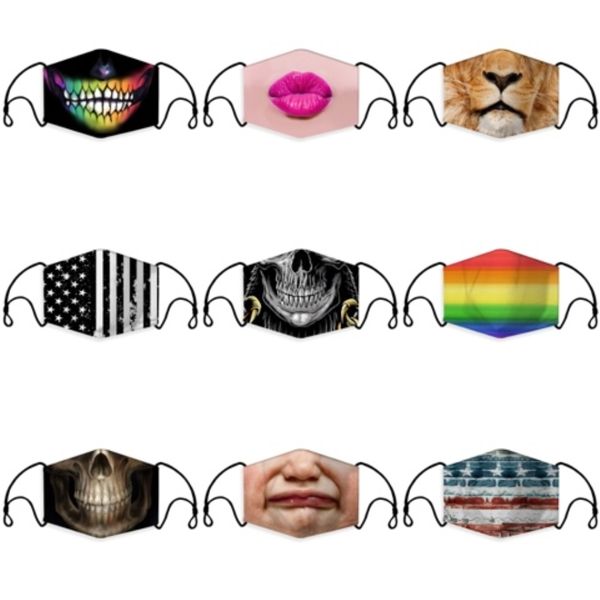 

25 50 100 pcs mouth face mask black cotton blend anti dust and nose protection k-pop mask fashion reusable masks for man woman#994
