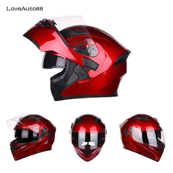 

motorcycle helmet full face professional motorcycle helmet racing modular dual lens for women/men safe helmets