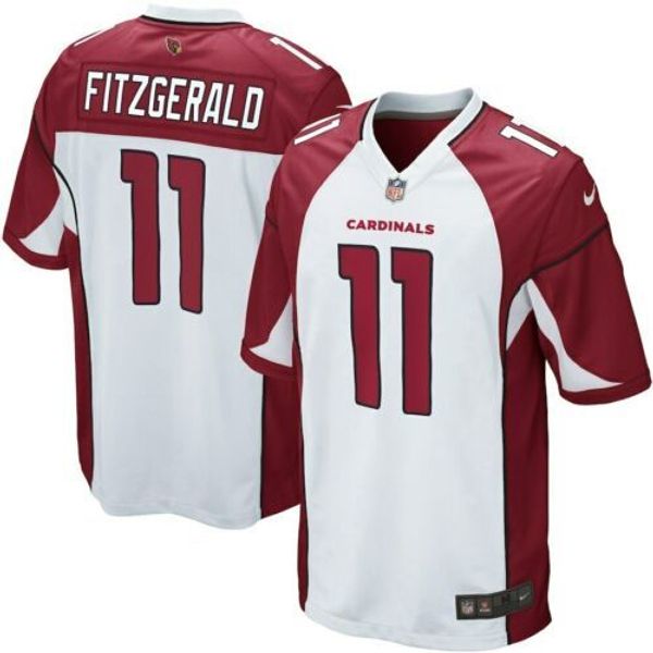 

larry fitzgerald #11 men's xs-5xl stitched football jerseys, Gray