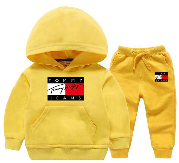 

2-8 years spring autumn toddler active clothing suit children boy girl letter hoodie pants 2pcs/set kids clothes baby tracksuits white red