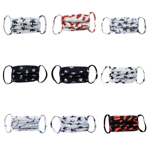 

2020new stock and face mouth er pm2.5 mask dustproof anti-l washable reusable ice silk cotton masks tool#830, Blue;pink