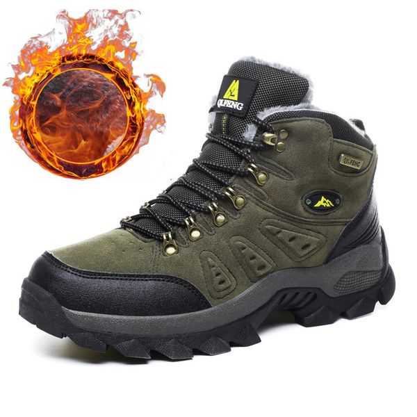 

2020 winter snow boots hiking shoes waterproof warm men outdoor travel work casual shoes combat ankle tactical boots