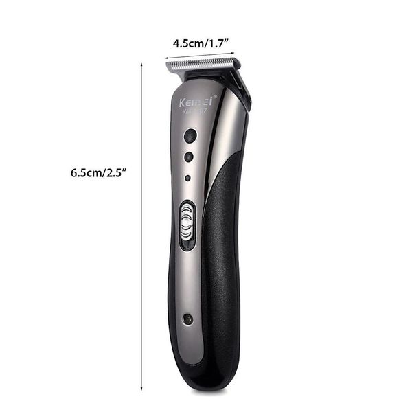 

kemei km-1407 4 in1 rechargeable hair trimmer wireless electric shaver beard nose ear shaver hair clipper trimmer tool lipper bkipt