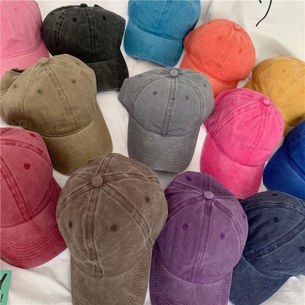 

baseball cap vintage men women summer sunhats sports casquette hip hop snapback caps visor baseball caps outdoors adjustable cap, Yellow