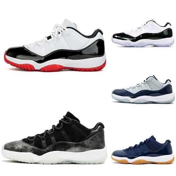 

2020 new jumpman 11 low sport basketball shoes for men 11s 4 color eggs mandarin duck designer sneakers shoes brands trainers size #560mnhj1