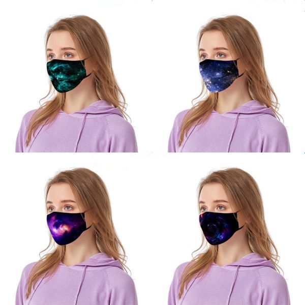 

dener printed fa masks sipping spot fast delivery 50 pack 3 layers dust weaving elastic ear anging salon masks #796#244