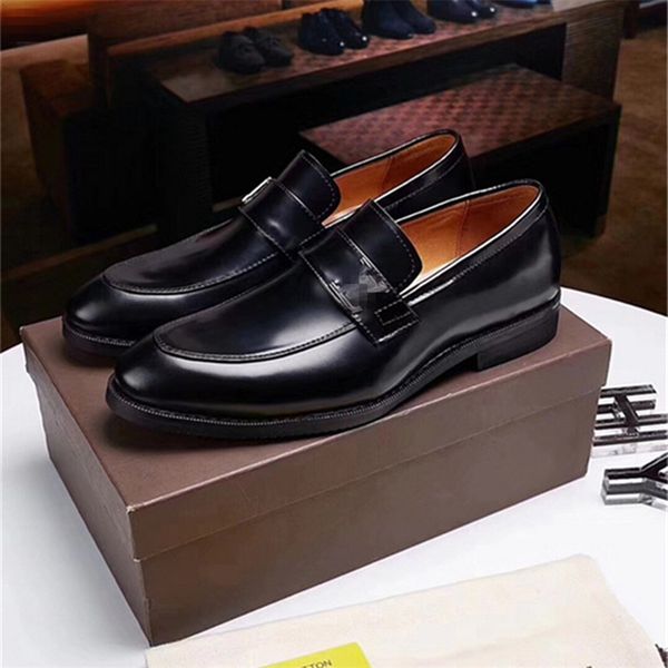 

new men wedding shoes luxury design red bottom loafers business dress shoes,black patent leather loubiflat forever 38-45