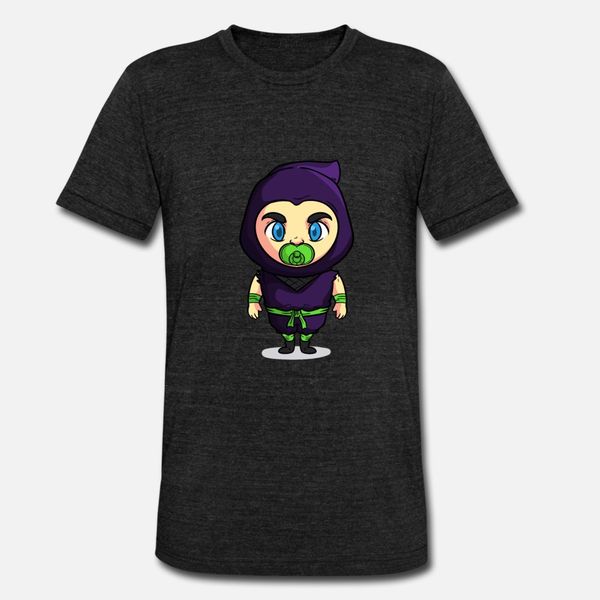 

ninja baby t shirt men customized 100% cotton round neck standard loose humor spring autumn unique shirt