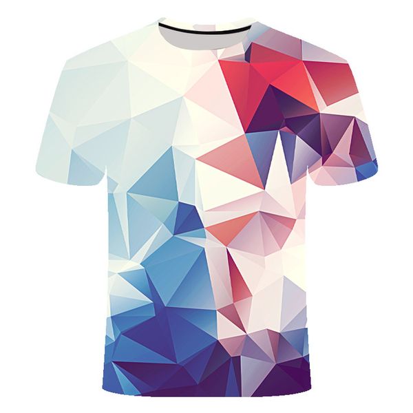 

blue gray red men brand 3d print shirts harajuku humor aesthetic men clothing