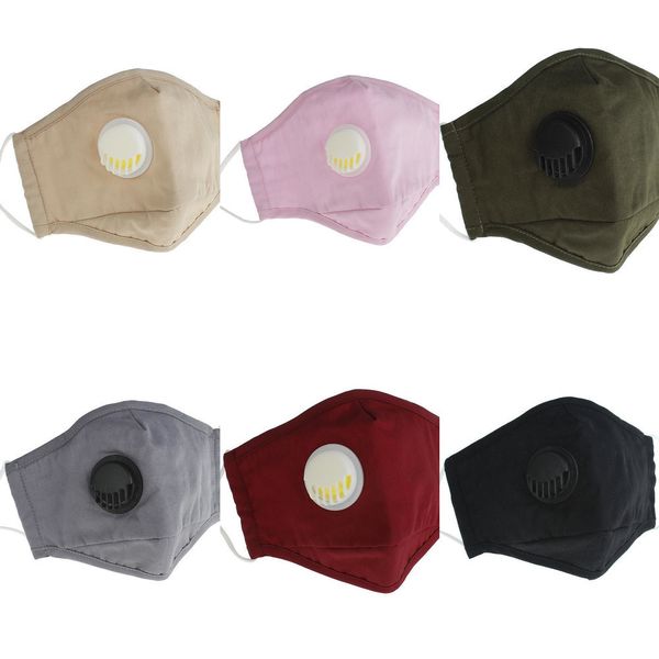 

mask reusable new washable pm2.5 anti-dust 2020 face masks valve protective cotton face ma l4np