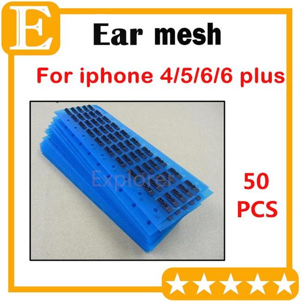 

cgjxsear speaker earpiece anti dust screen mesh for iphone 4 5g 5s 5c 6 4 .7 5 .5 inch plus ear mesh replacement
