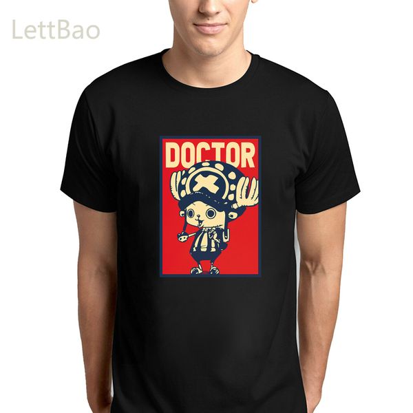 

chopper the doctor graphic men woman anime print fashion short sleeve tshirt casual camisas mujer harajuku streetwear