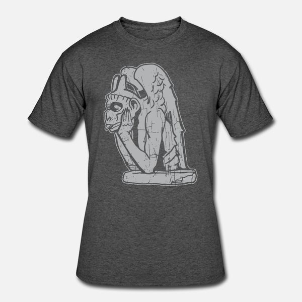 

gargoyle t shirt men knitted tee shirt s-xxxl vintage anti-wrinkle casual summer pictures shirt